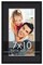 7x10 Frame with Mat - Black 9x12 Frame Wood Made to Display Print or Poster Measuring 7 x 10 Inches with Black Photo Mat
